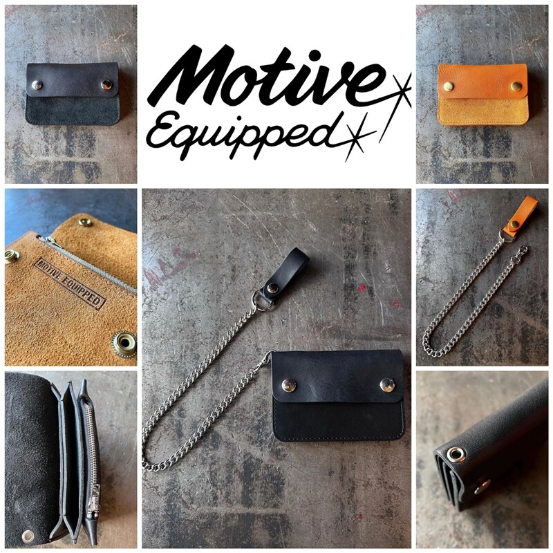 【未使用】MOTIVE EQUIPPED トラッカーウォレット MOTIVE EQUIPPED モーティヴ イクイップド【TRUCKER WALLET
