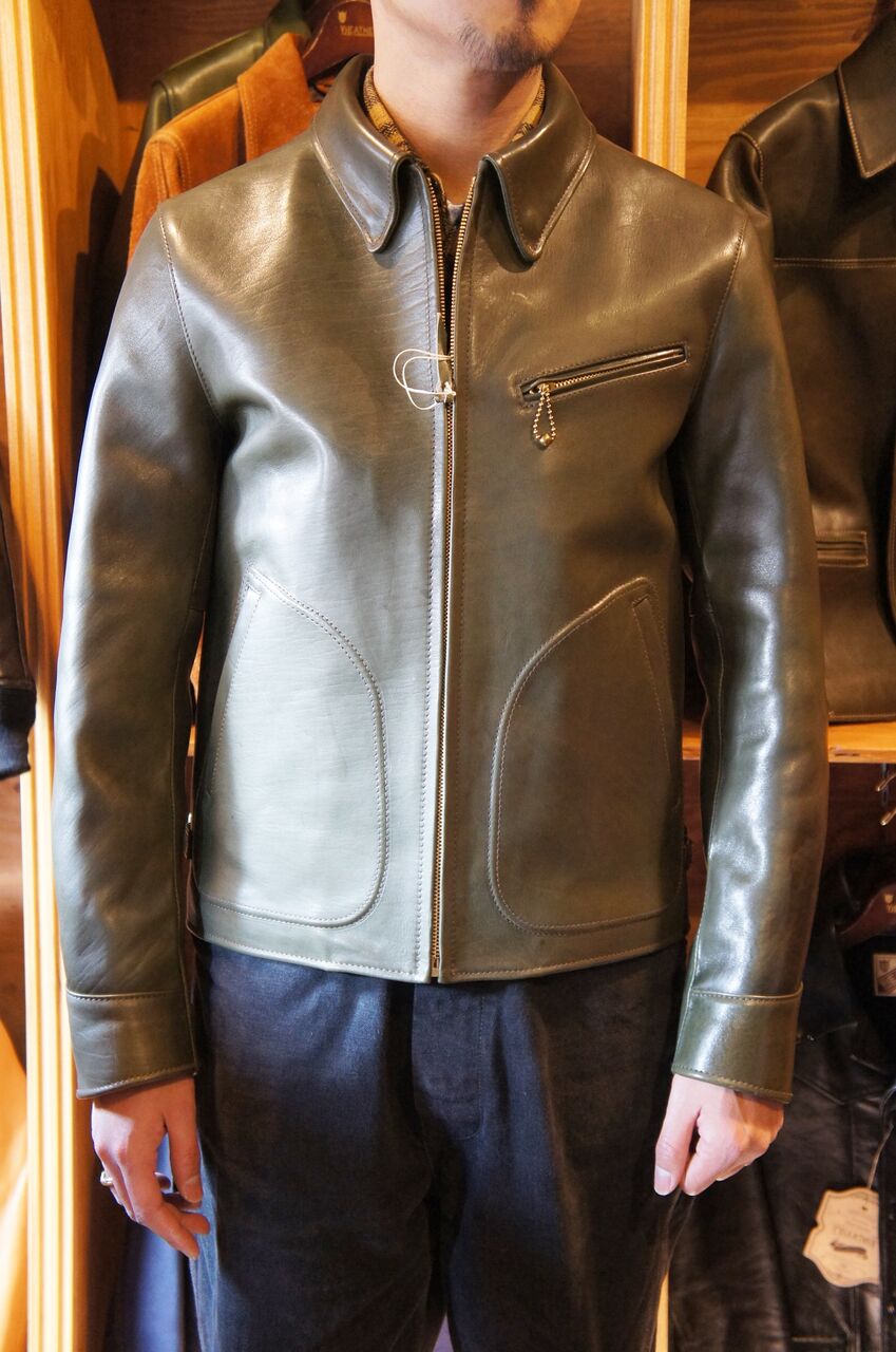 ワイツーレザー エコホース スポーツジャケット ER-45