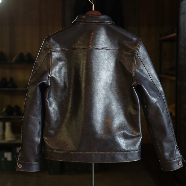 Y2 LEATHER ワイツーレザー INDIGO HORSE 1st型 40 Y'2 LEATHER（ワイツーレザー）INDIGO HORSE 1st Type Jacket