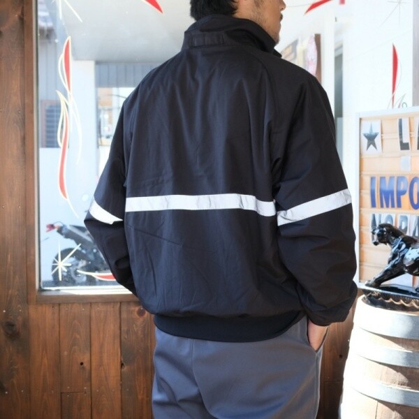 ジャケット・アウター moco mj7974-High Neck Hooded MA-1 Type Jacket ジャケット（MA-1