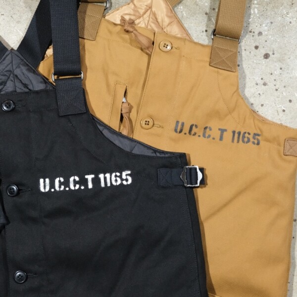 BLUCO U.C.C.T 1165 黒オーバーオール BLUCO U.C.C.T 1165 黒オーバーオール BLUCO U.C.C.T 1165 黒