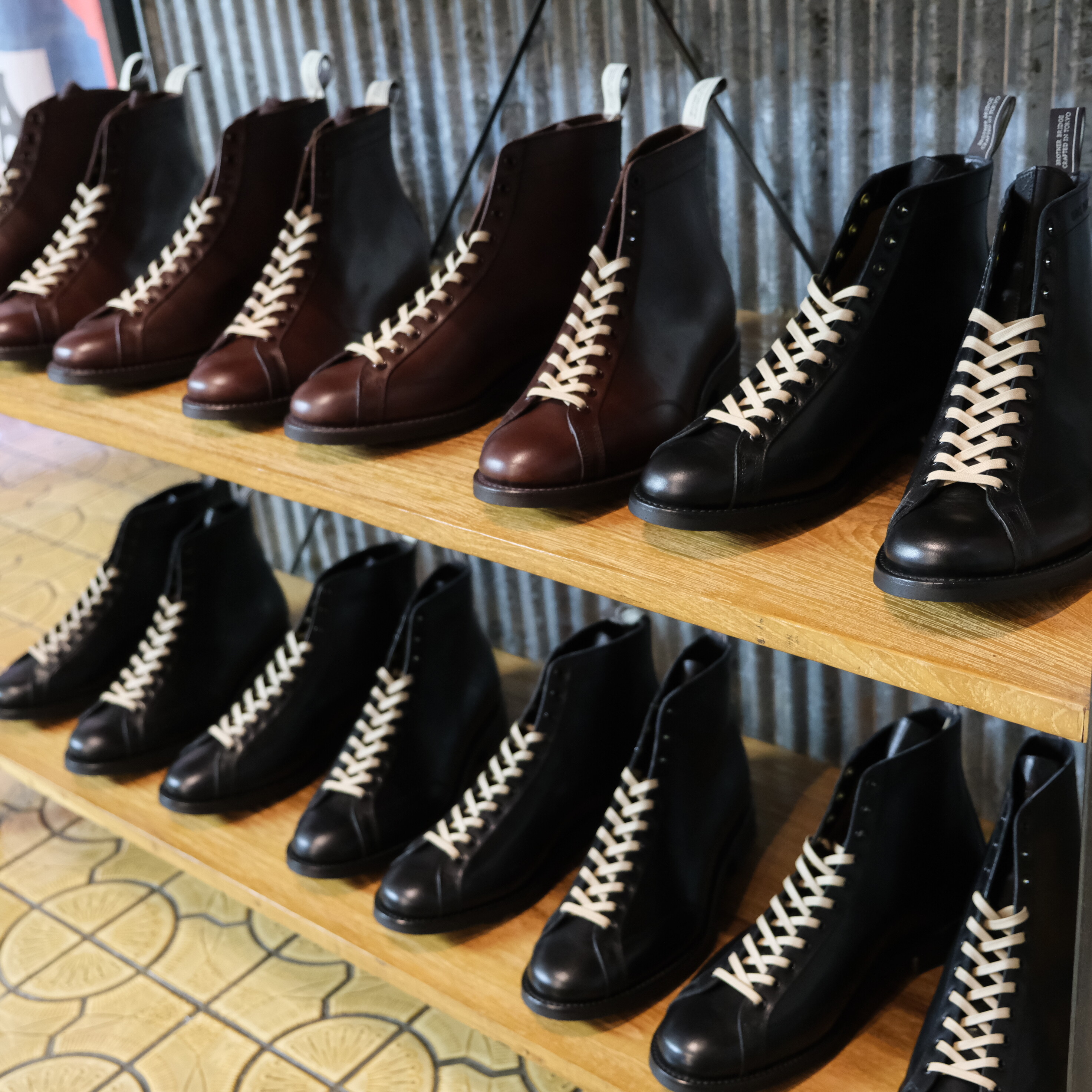 【美品】Brother Bridge ヘンリー 9.5 馬革 廃盤 BROTHER BRIDGE / ブラザーブリッジ HENRY VINTAGE BLK / CALF