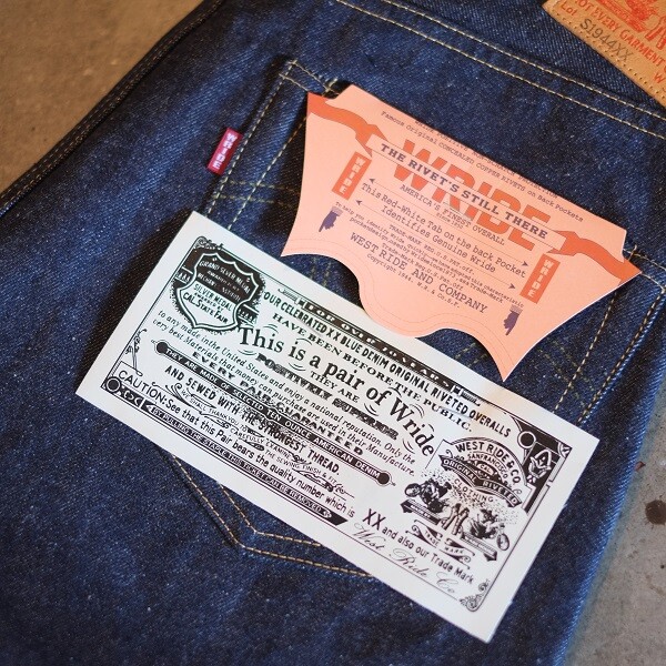 WESTRIDE】 S1944XX LIMITEDと限定アイテムのご紹介 : SHOPのブログ