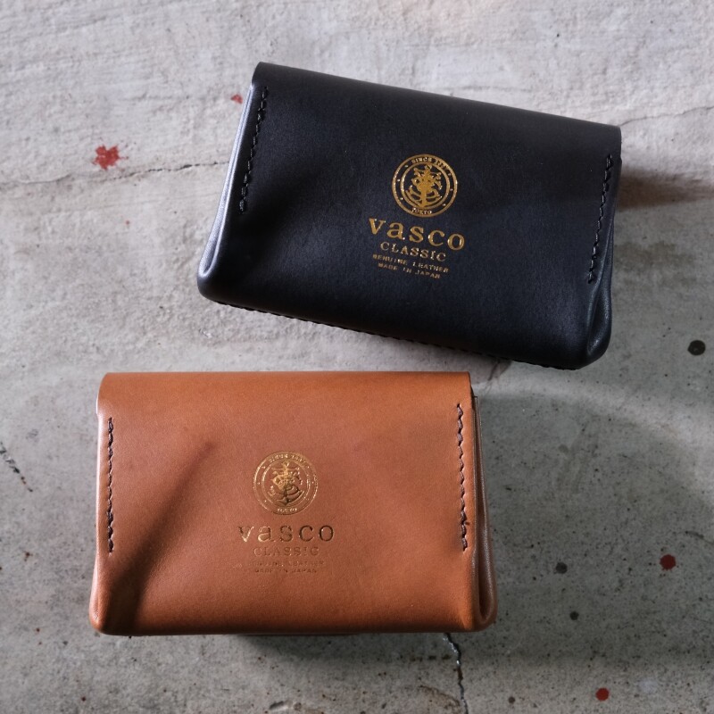 全2色【vasco/ヴァスコ】「Leather Naval Round Zip Short
