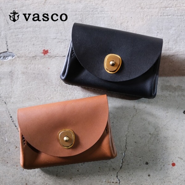 全2色【vasco/ヴァスコ】「Leather Naval Round Zip Short