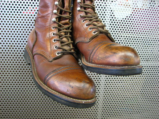 ホワイツスモークジャンパーウエスコブーツレッドウイングウエスコ茶芯