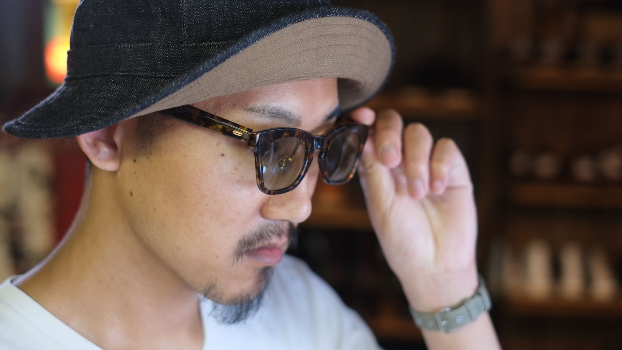 BLUCO WORK GARMENT B.W.G 調光サングラス 跳ね上げ B.W.G × UNCROWD