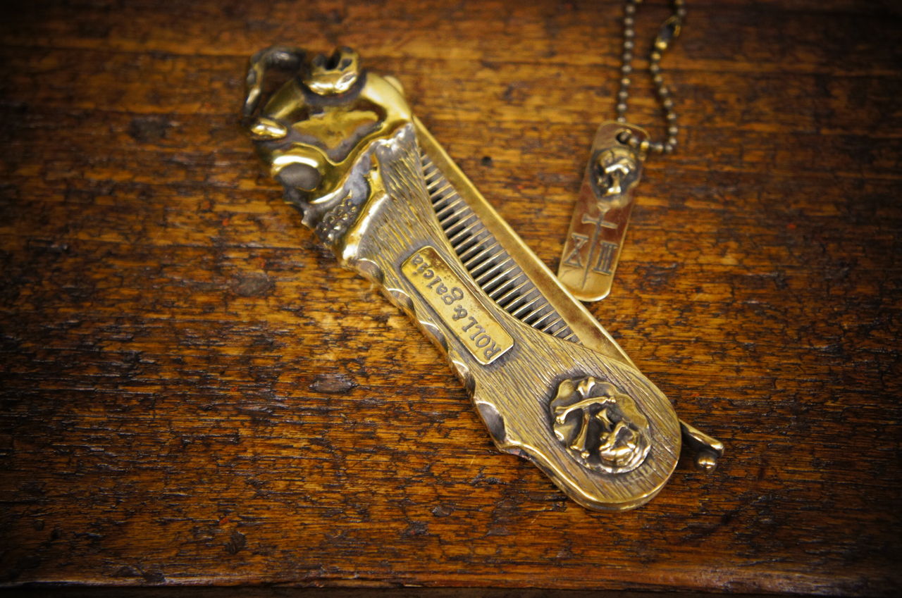 galcia Rollコラボ スカル GALCIA＆ROLLのコーム セット galcia Roll