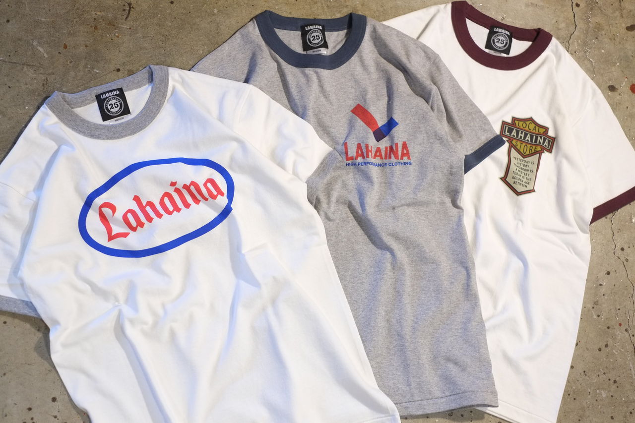 【LAHAINAMOON】5分袖Tシャツ_lahaina-0014-black-tileaf-XXL