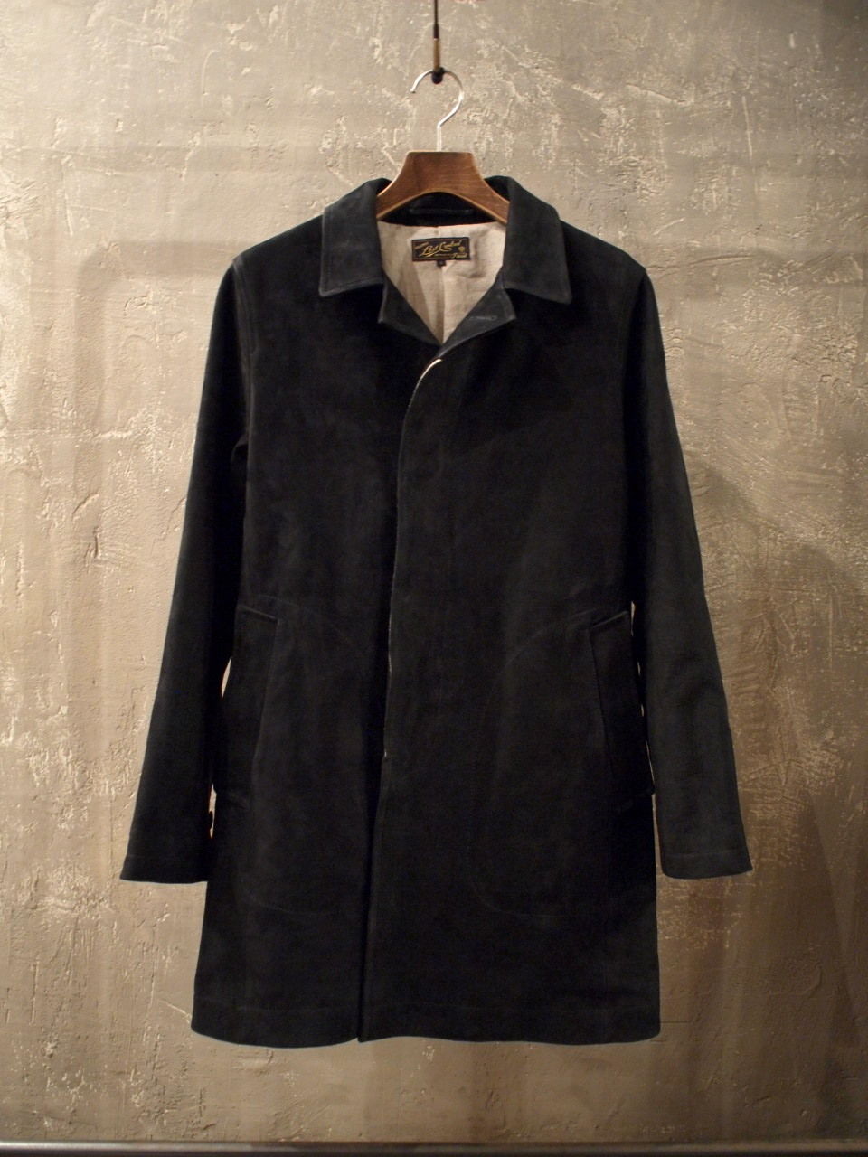ロストコントロール　 BUFF LEATHER COAT　サイズ２　黒 入荷アイテム-LOST CONTROL- : Laid Back Taylor/レイドバックテイラー