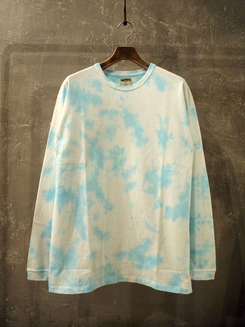 【LOST CONTROL】 Uneven Dyeing LS TEE