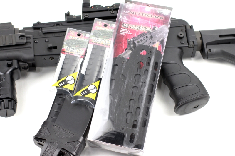 次世代AKS74U近代改修番外編 ライラクスの次世代AKS74U Keymodレイル