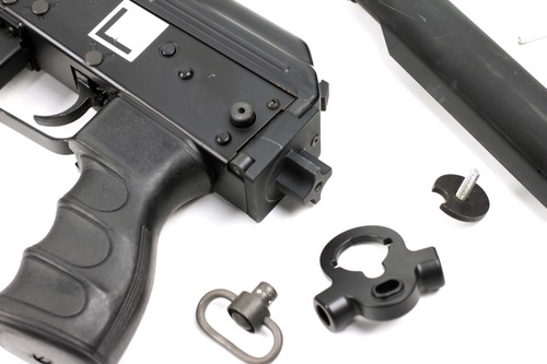 一度ストックパイプを外す必要がある