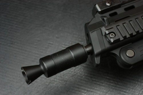 AKS-74Uのフラッシュハイダーを付けてみた