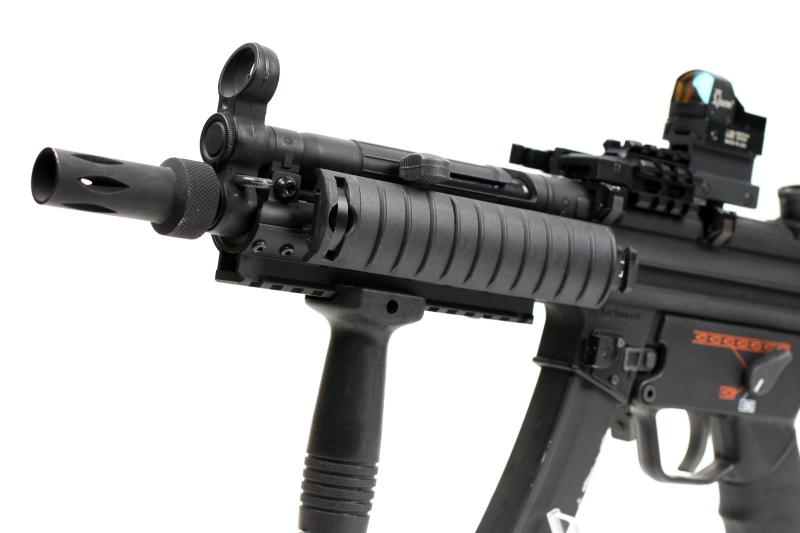 東京マルイのMP5A4ノーマル電動ガンにCYMAのRASキットを取付けて