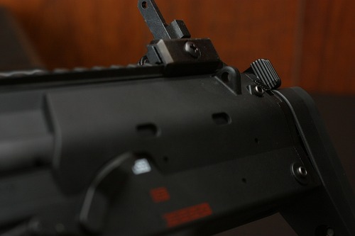 リアのスリング用ホール