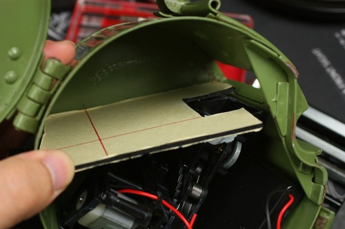 アクリル板仮組