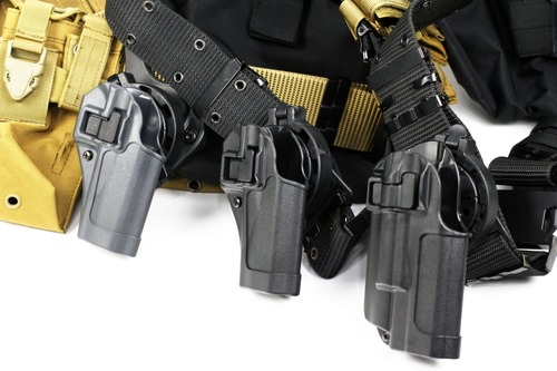 全てBLACKHAWK!ホルスターに