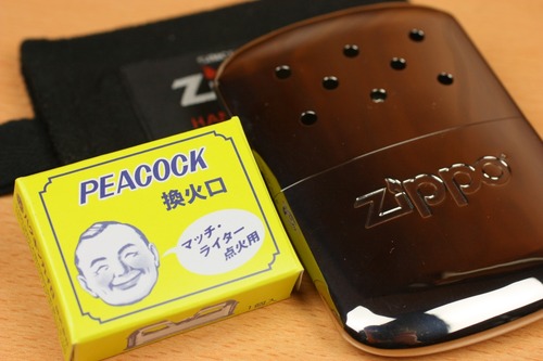 新しい火口はハクキンカイロ専用のものを使用