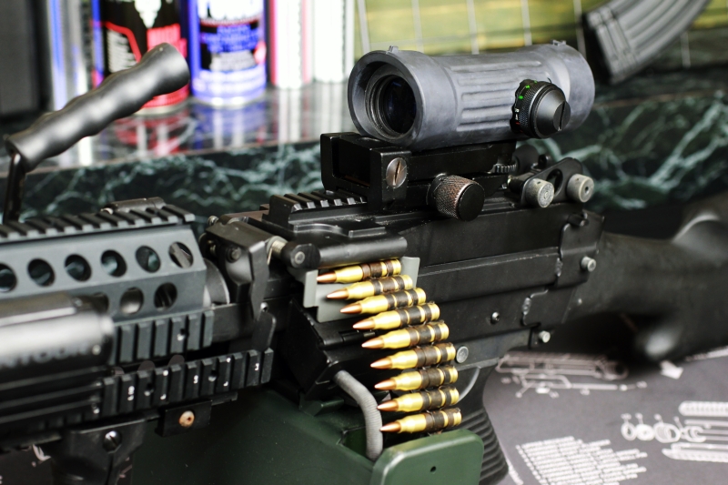 サバゲー特化 A K Minimi用にショートスコープを導入してみる Gun Doll エアガンとドールとサブカルと Laineema別館