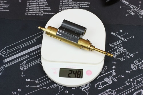 248gもあるボルト重量