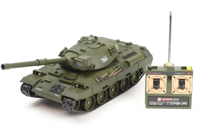 値段の割に意外とできる奴！京商Egg 陸上自衛隊74式戦車レビュー