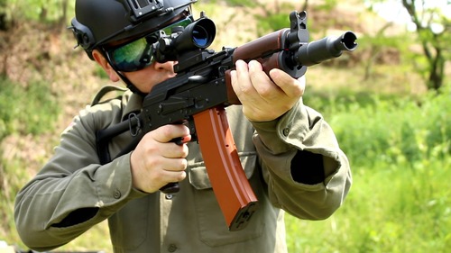 次世代電動ガンAKS74Uで使ってみた