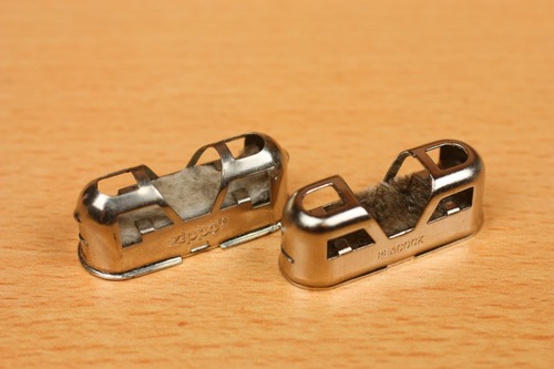 ZIPPOハンディウォーマーとハクキンカイロの火口比較
