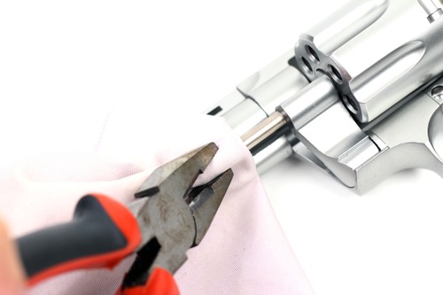 エジェクターロッドを反時計回りに