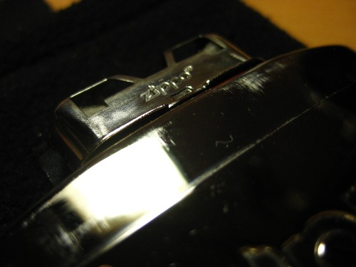 蓋を空けたところ