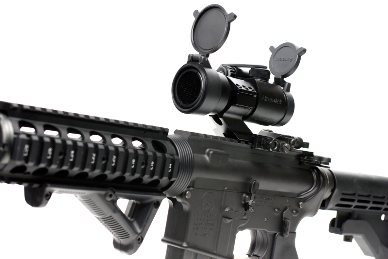 東京マルイのM4A1 MWS GBB用にAimpoint COMP M2タイプダット
