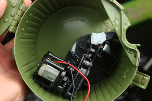 給弾ユニットを取付けたところ