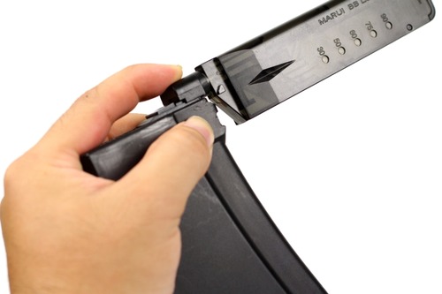 付属のBBローダーについているアダプター