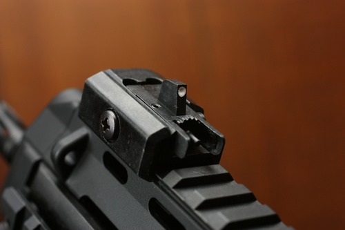 フロントアイアンサイトピストルモード