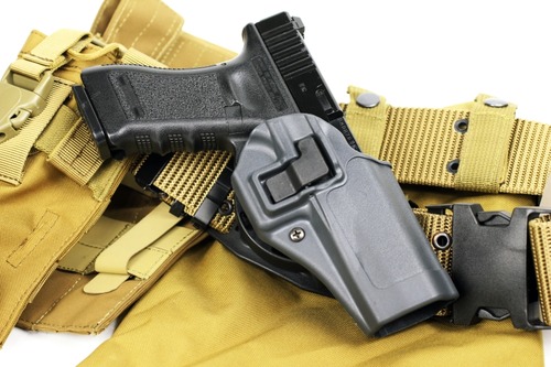 ホルスターを装着