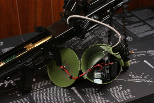 MG42用自作電動ドラムマガジン