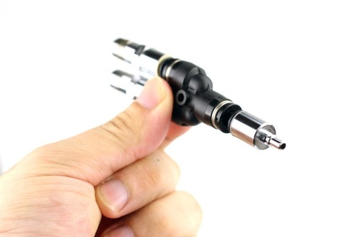 1つのボンベで2つのがスガンが使える