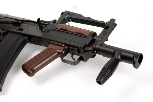 オプションパーツのフォアグリップ