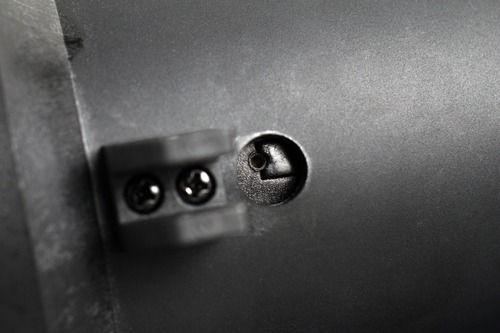 ホップアップ調整用の小さい穴