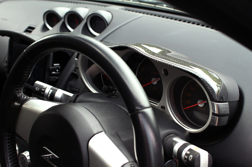 オリジナルカーボンメーターフード CFRPカーボン メーターフード | nissan フェアレディZ RZ34