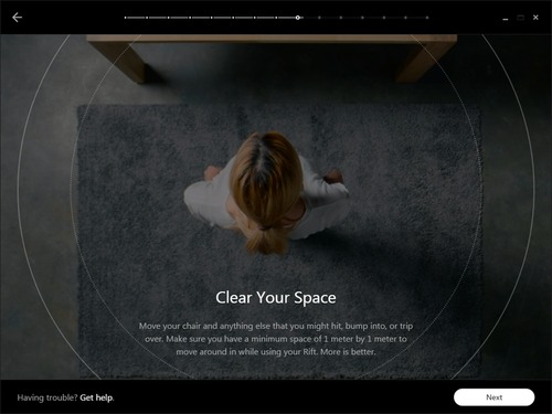 周囲を片付ける