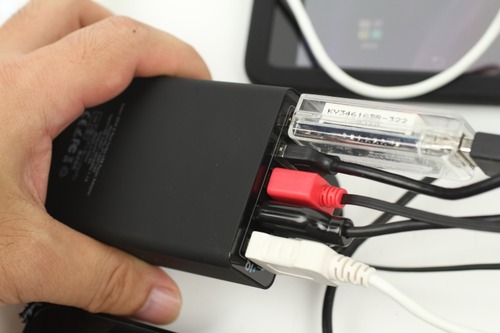 全ポートを使ってみると