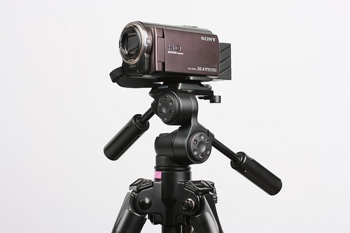 SONY HDR-CX590Vを載せて