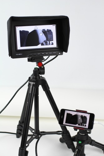 iPhoneを使った撮影システム