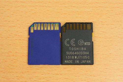 SDHCとSDXC裏