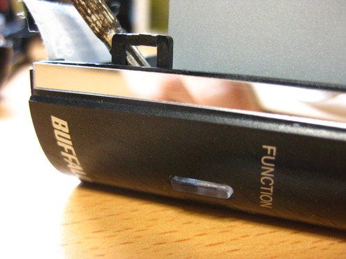 ファンクションキーのめり込みに注意