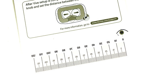 説明書に計測目盛
