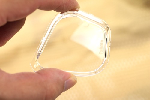 水中マスク用度付きレンズ