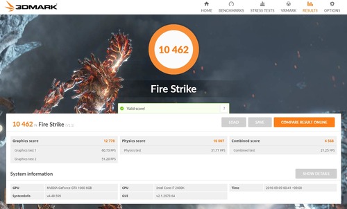3DMARK Fire Strike