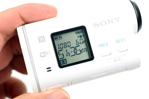 HDR-AS100V PSモードで